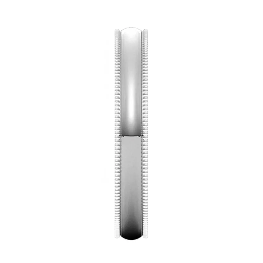 14K Yellow Lightweight Milgrain Wedding Band