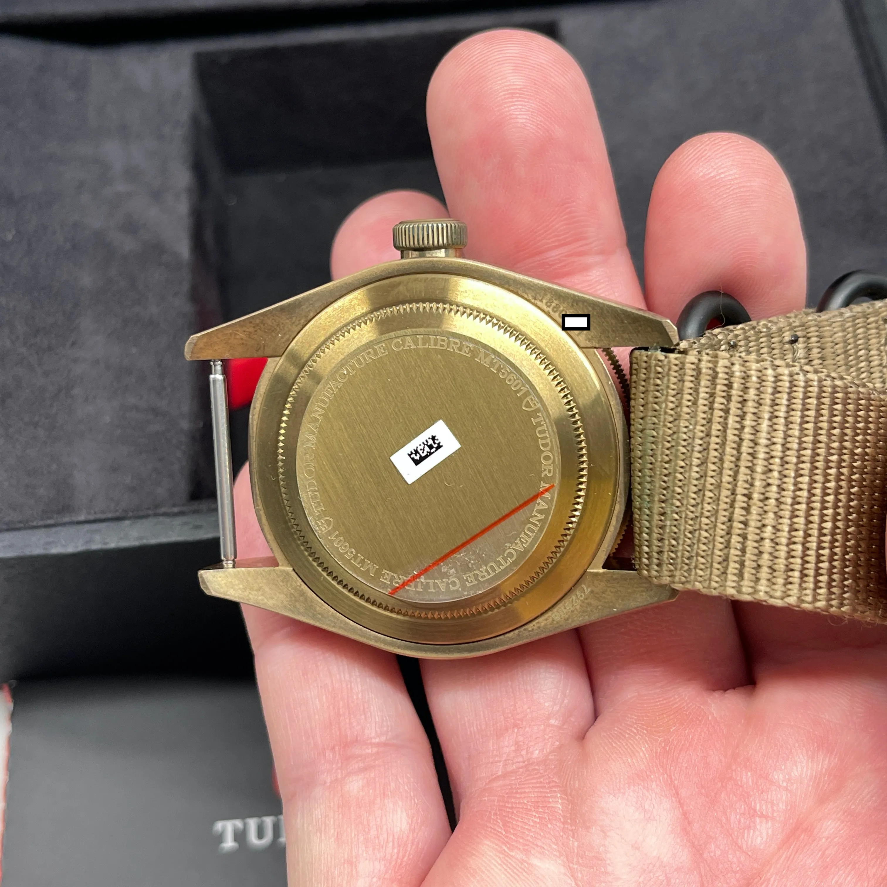2019 Tudor Heritage Black Bay Bronze 79250BM Tobacco Brown Automatic Wristwatch Box Papers