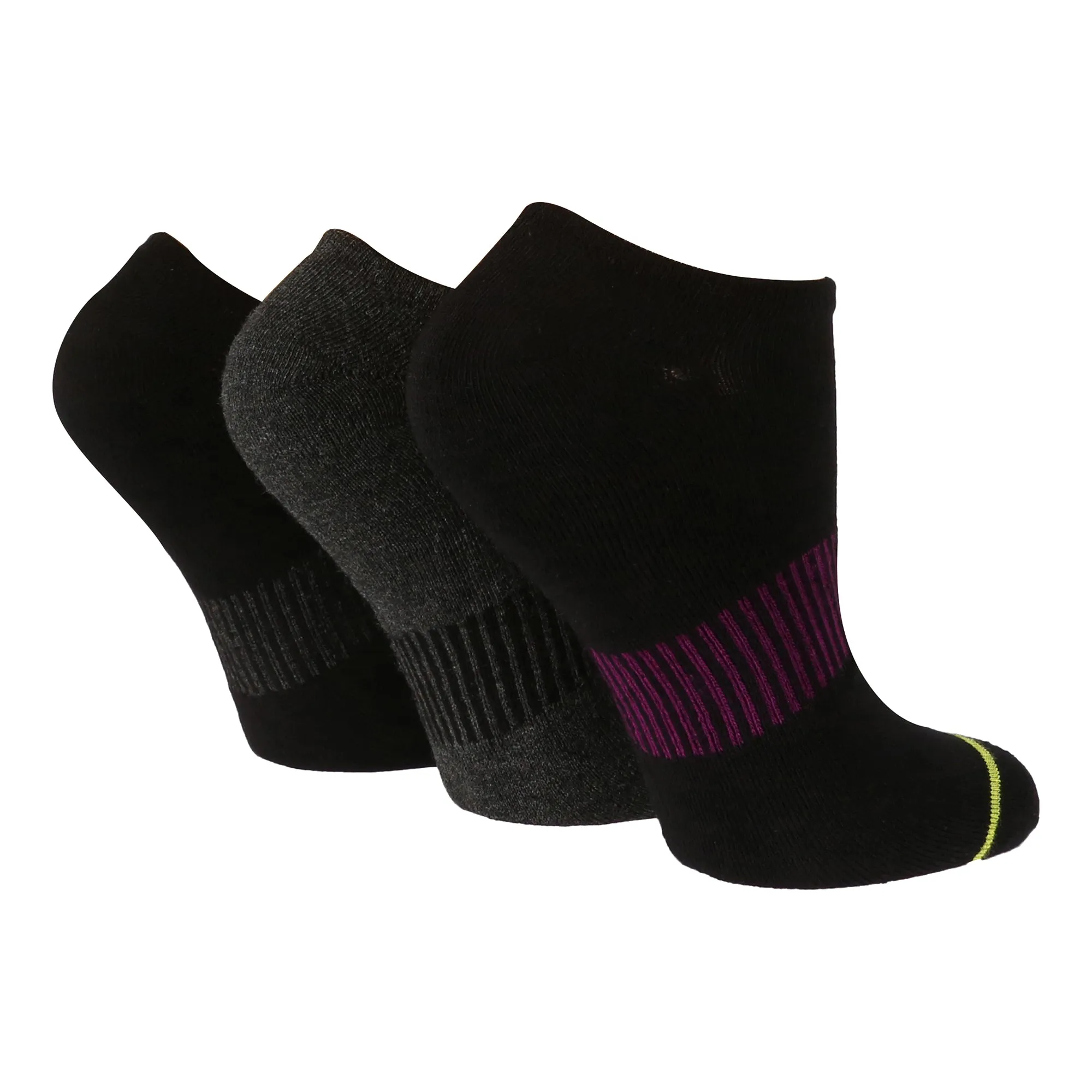 3 Pack Ladies Bamboo Low Cut Trainer Ankle Socks