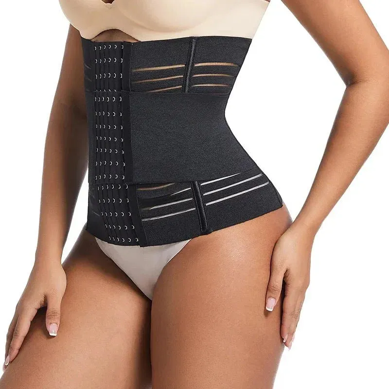 7 Boned Double Strap Waist Trainer