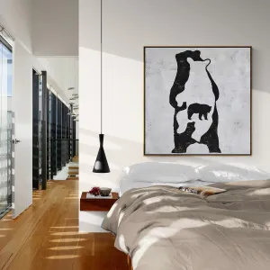 Abstract Bear painting H264S