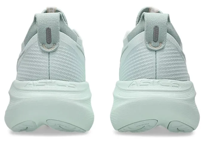 Asics Gel Nimbus 27 (B Width) - Pure Aqua/White (Womens)