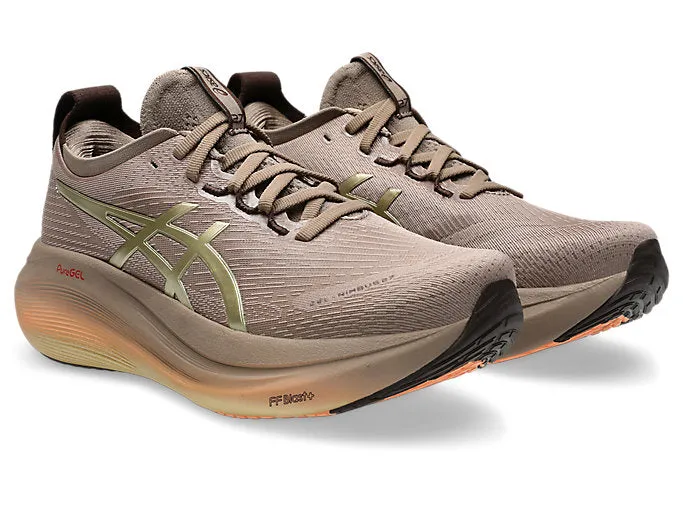 Asics Gel Nimbus 27 Luxe (B Width) - Luxe/Taupe Grey (Womens)