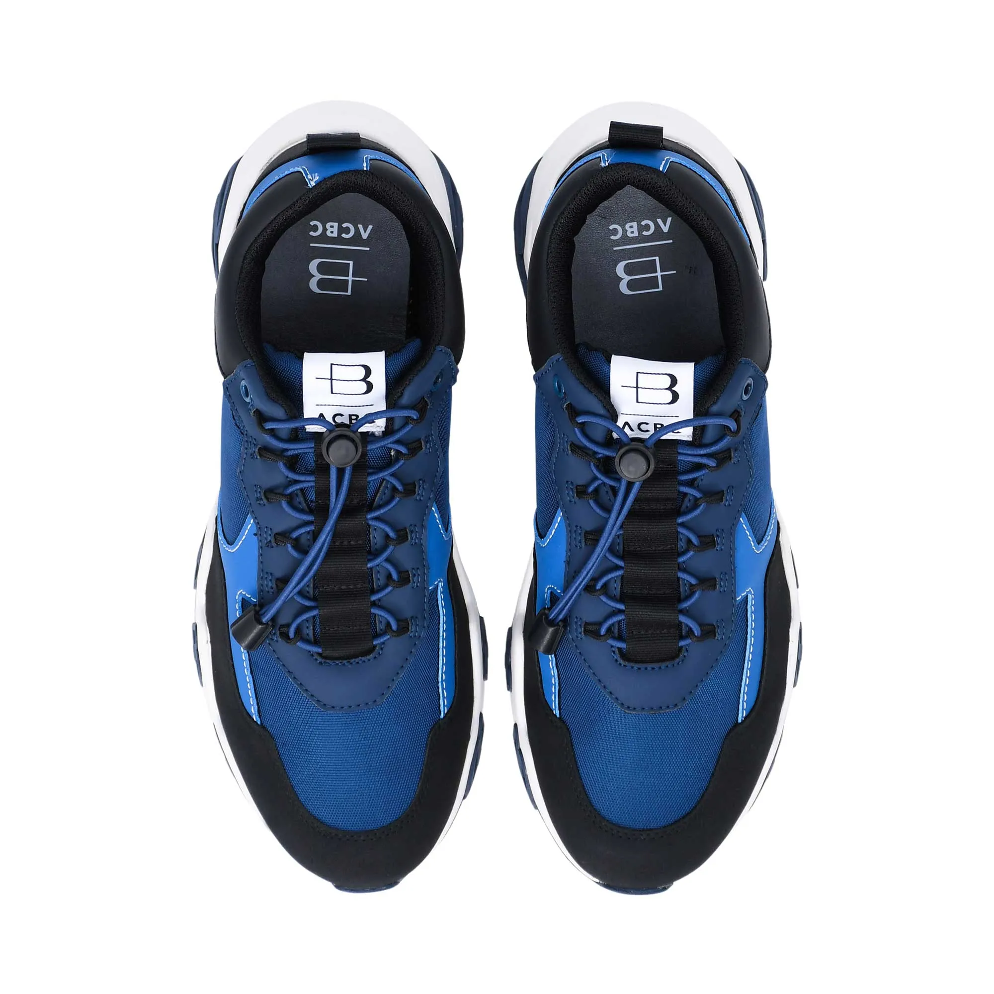 Baldinini Men's Blue & Black Chunky Sneaker