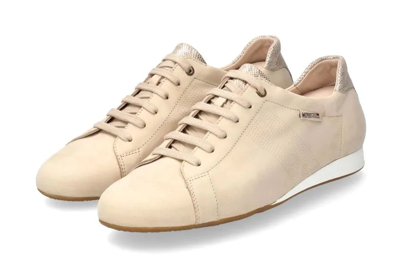 'Bessy' women's lace-up shoe - Beige