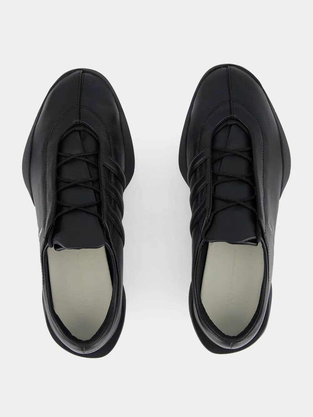Black Low-Top Regu Sneakers