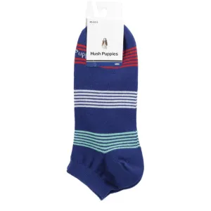 Blue Mens Trainer Socks