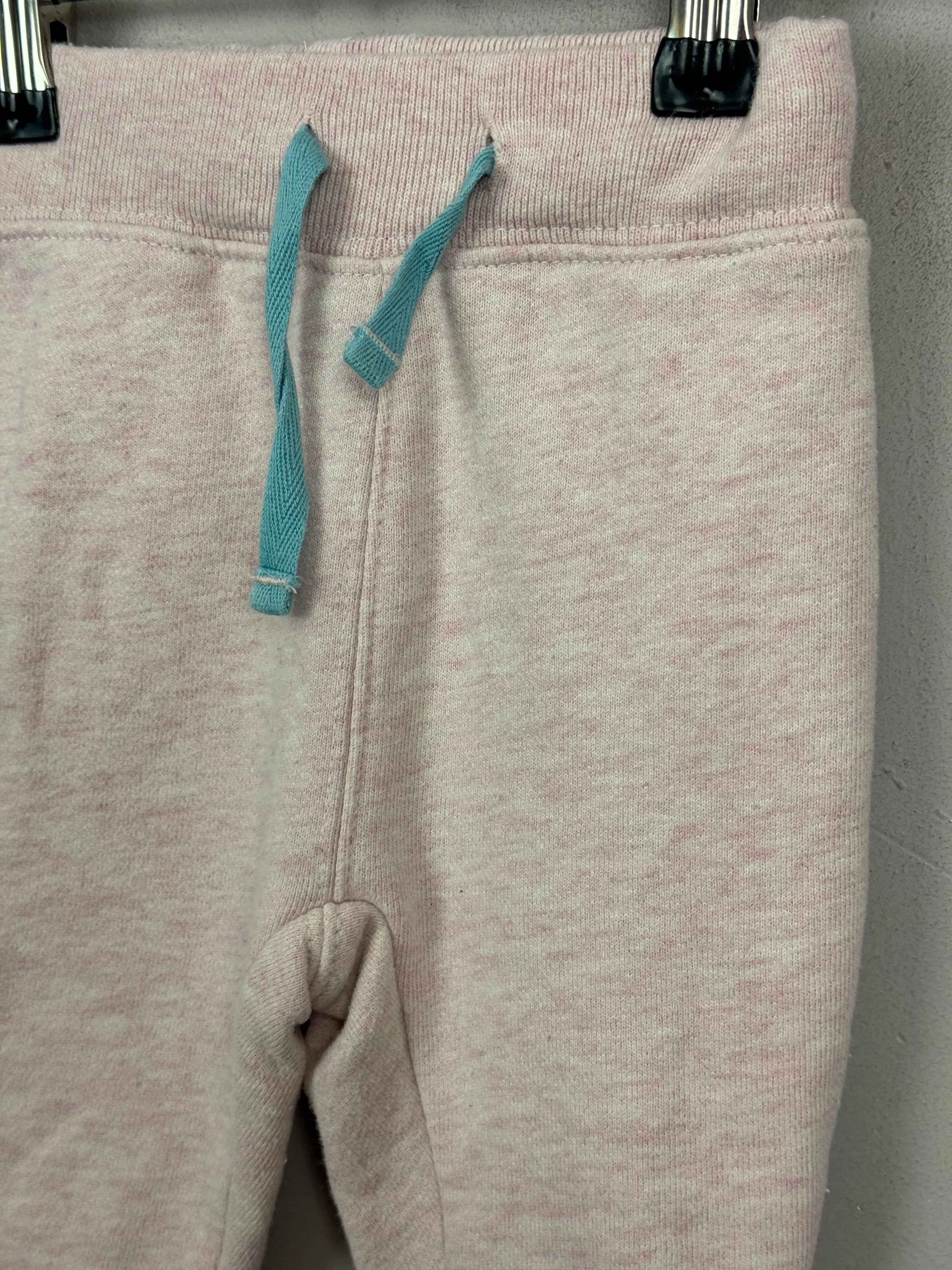 Boden Pale Pink Joggers 3-6m