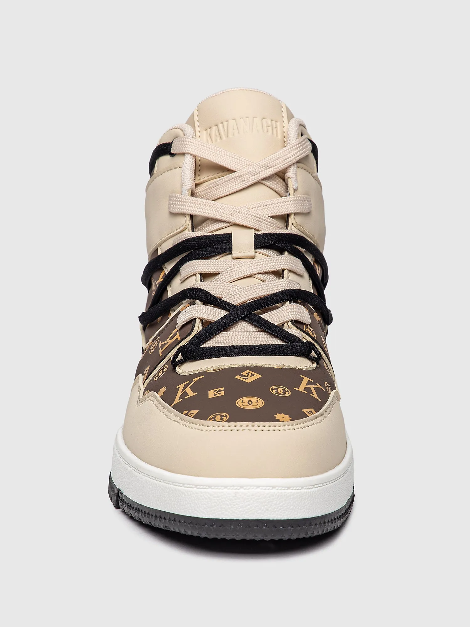 Brown Logomania High Sneakers