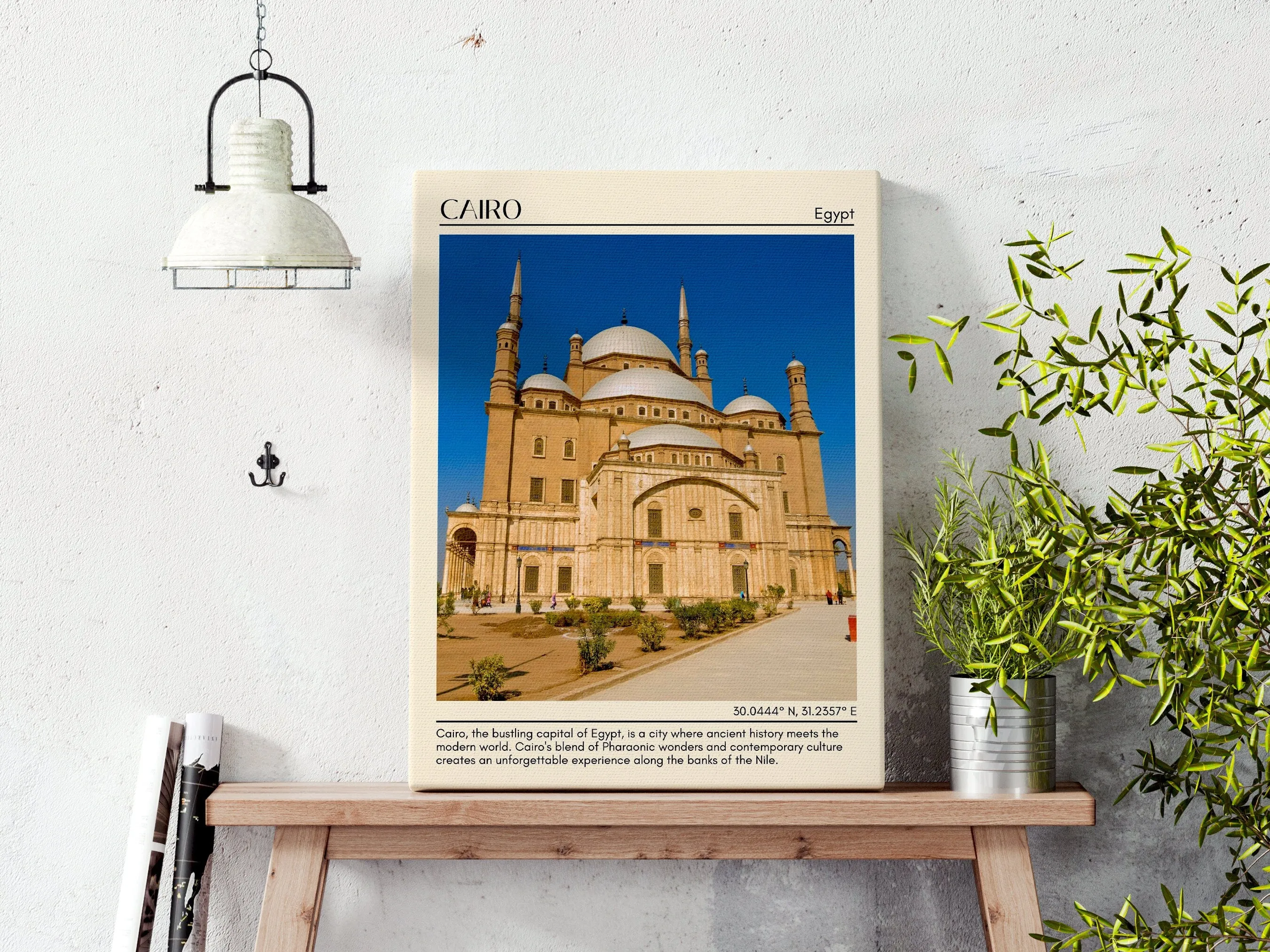 Cairo Minimal Wall Art, Egypt