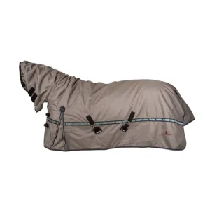 Classic Equine 5K Cross Trainer Hooded Blanket-Oyster