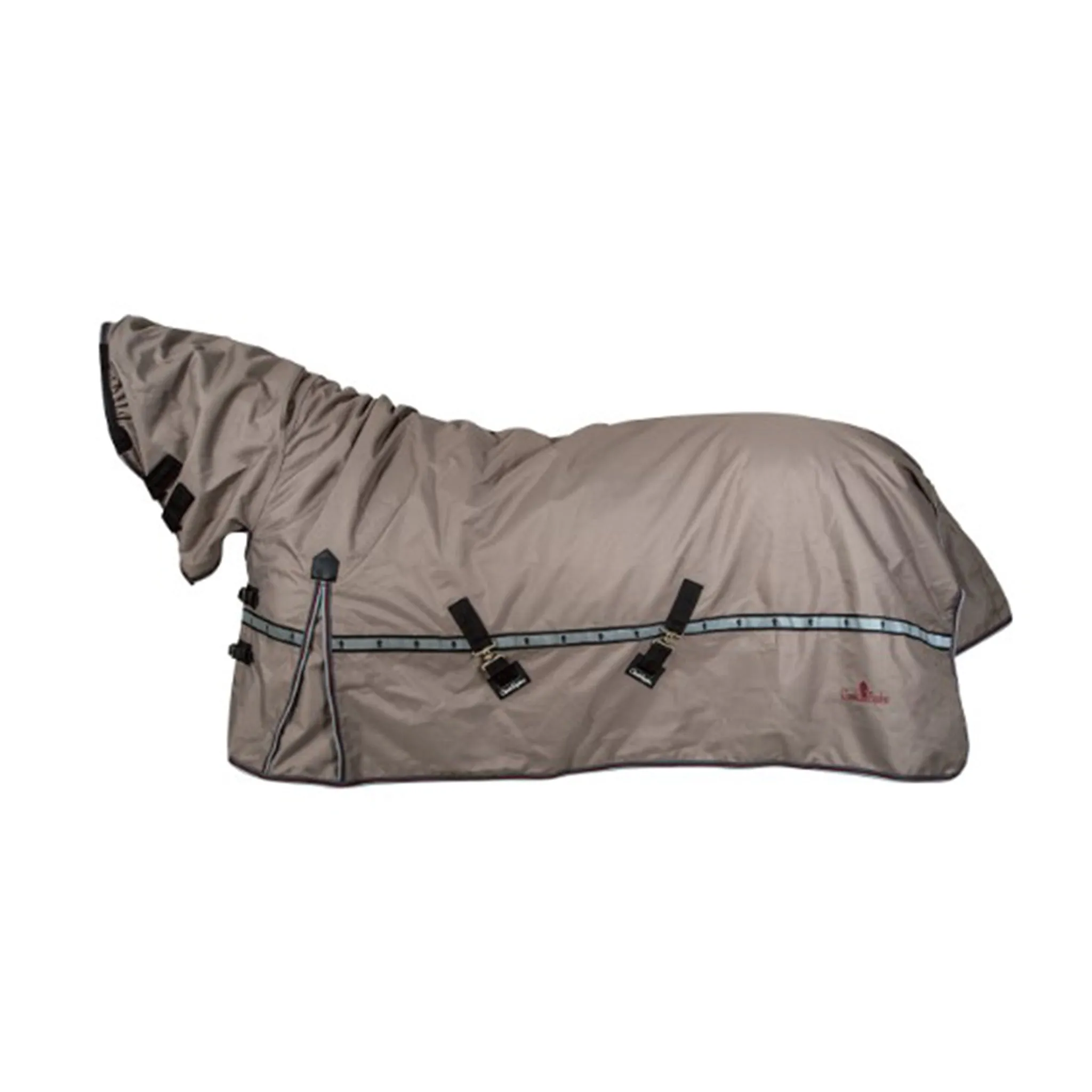 Classic Equine 5K Cross Trainer Hooded Blanket-Oyster