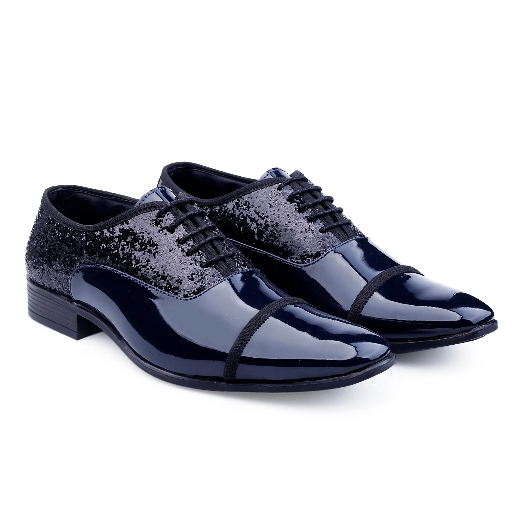Classy Shiny Party Wear Shoes With Lace-Up For All Season-Unique and Classy