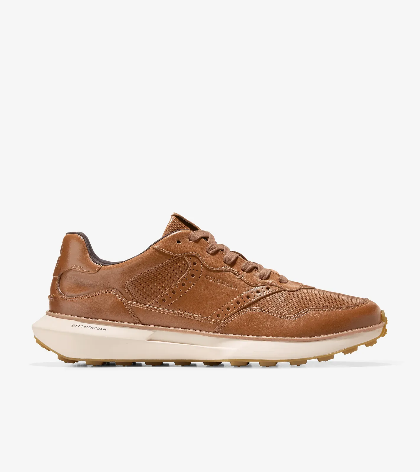 Cole Haan Men's GrandPrø Ashland Sneaker British Tan-Ivory C37392