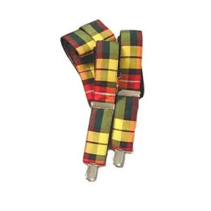 Colquhoun Modern Tartan Suspenders