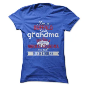 Cool Buffalo Football Grandma