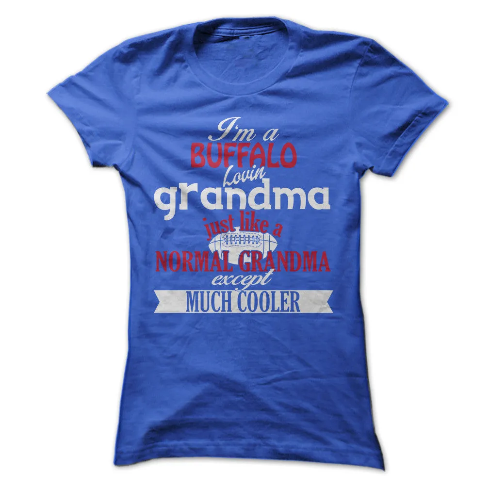 Cool Buffalo Football Grandma