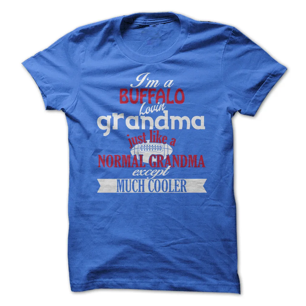 Cool Buffalo Football Grandma