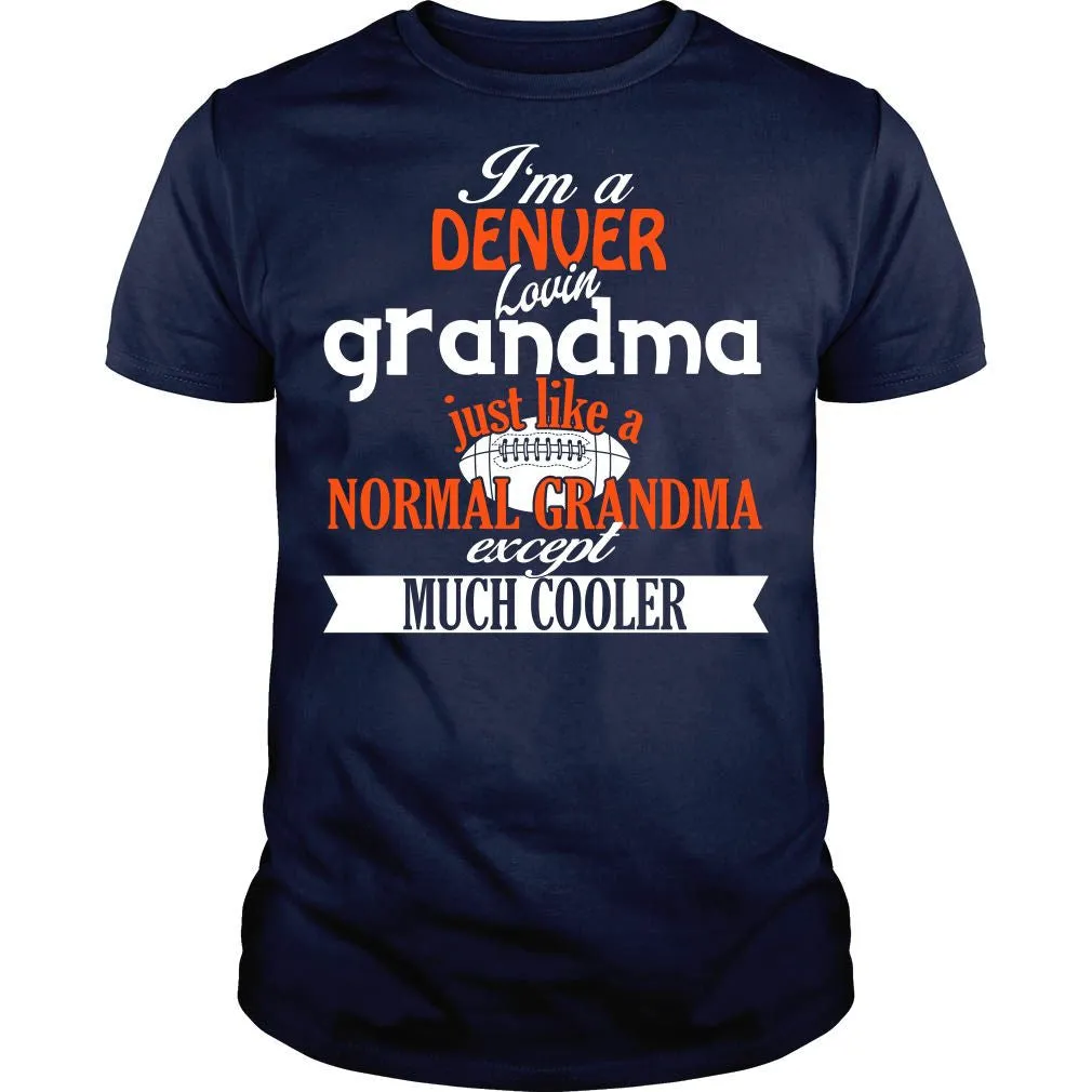 Cool Denver Football Grandma