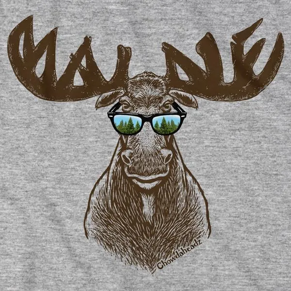 Cool Maine Moose T-Shirt