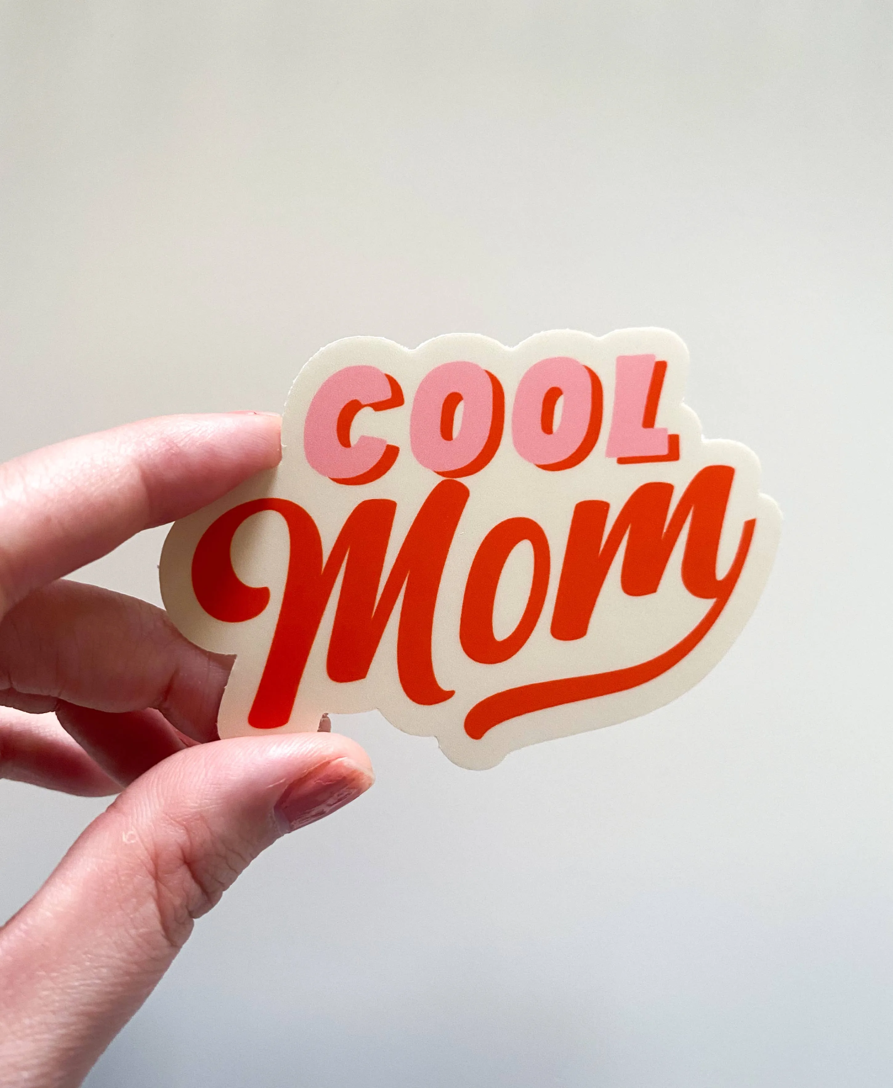 Cool Mom Vinyl Sticker
