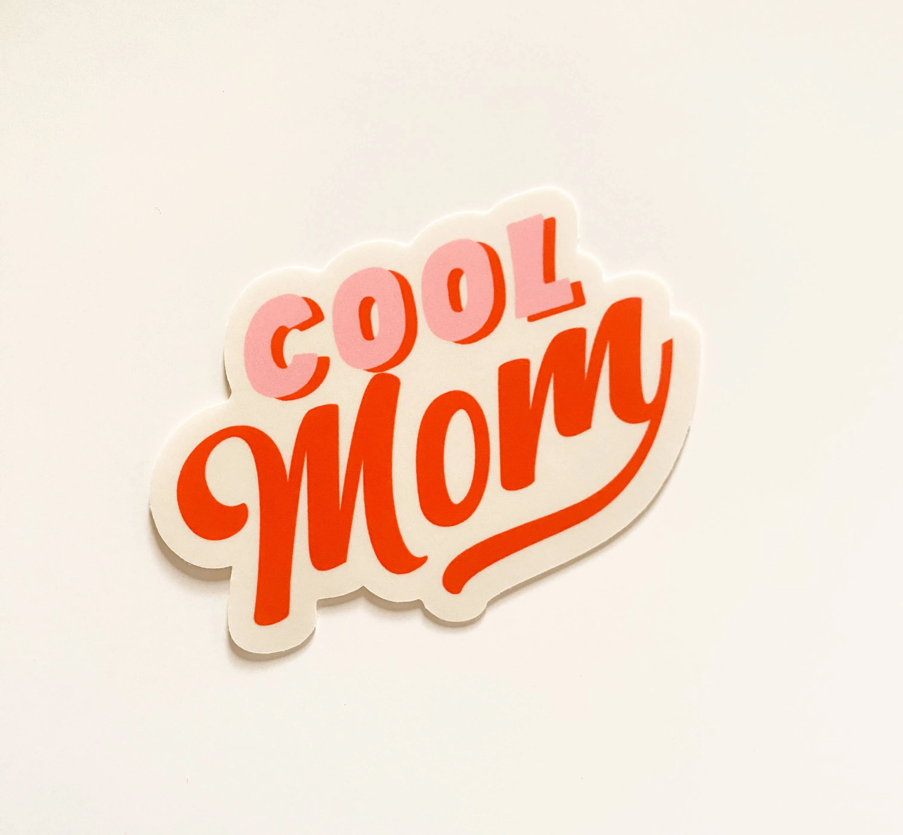 Cool Mom Vinyl Sticker