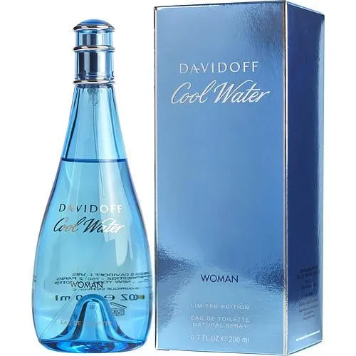 COOL WATER by Davidoff Edt Spray 6.7 Oz for Women