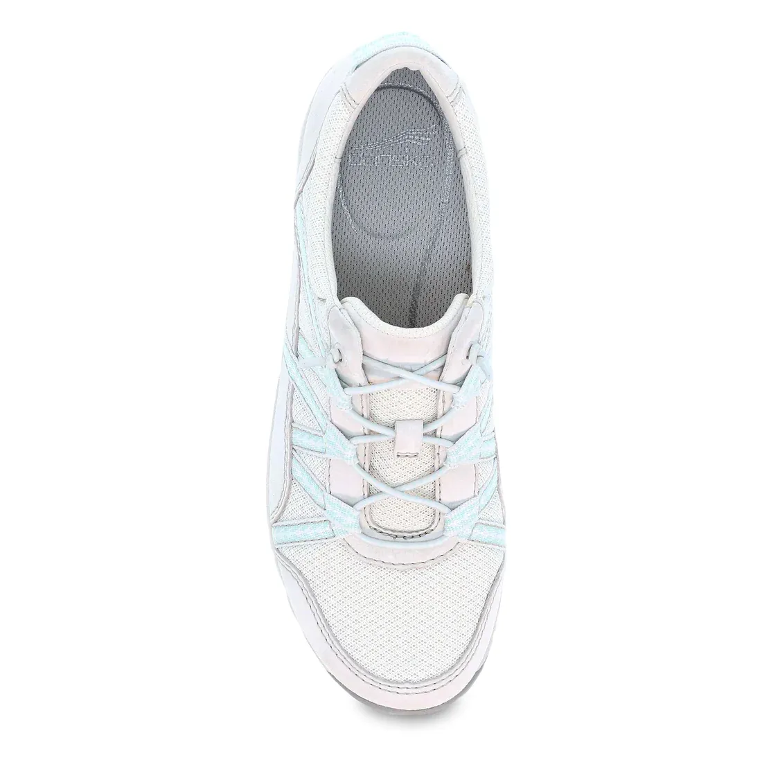 Dansko Women's Harlyn Ecru Suede Sneaker 4854619434