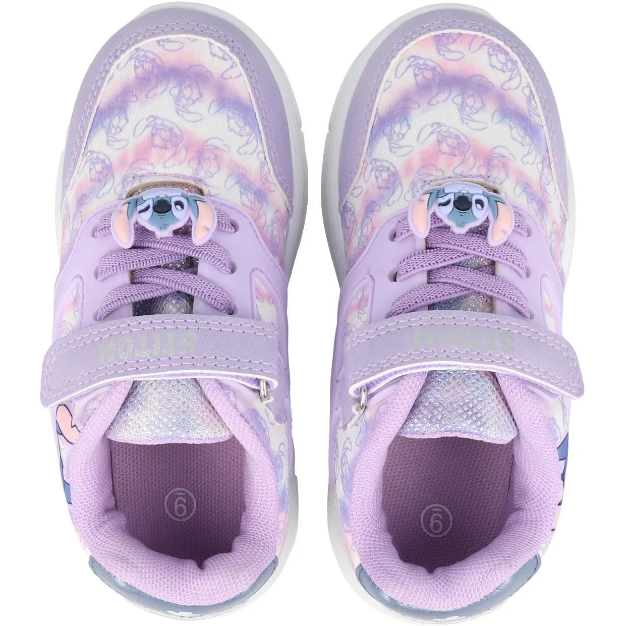 Disney Stitch Ubangi Kids Trainers Purple