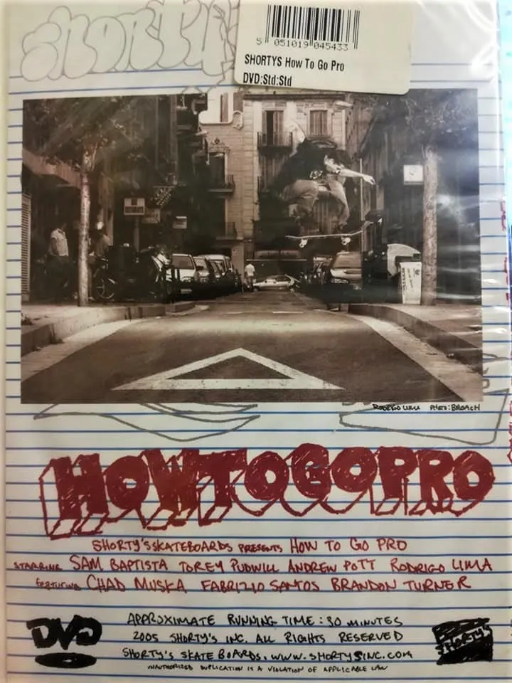 DVD: Shorty's - HOW TO GO PRO