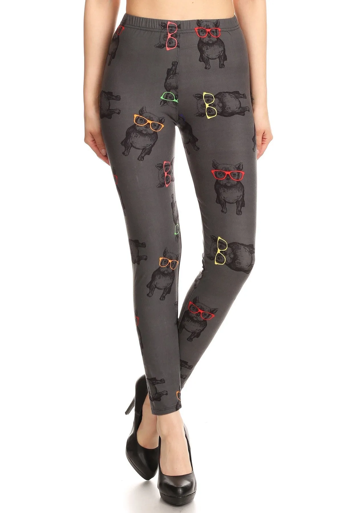 Frenchies - Cool French Bulldog Leggings
