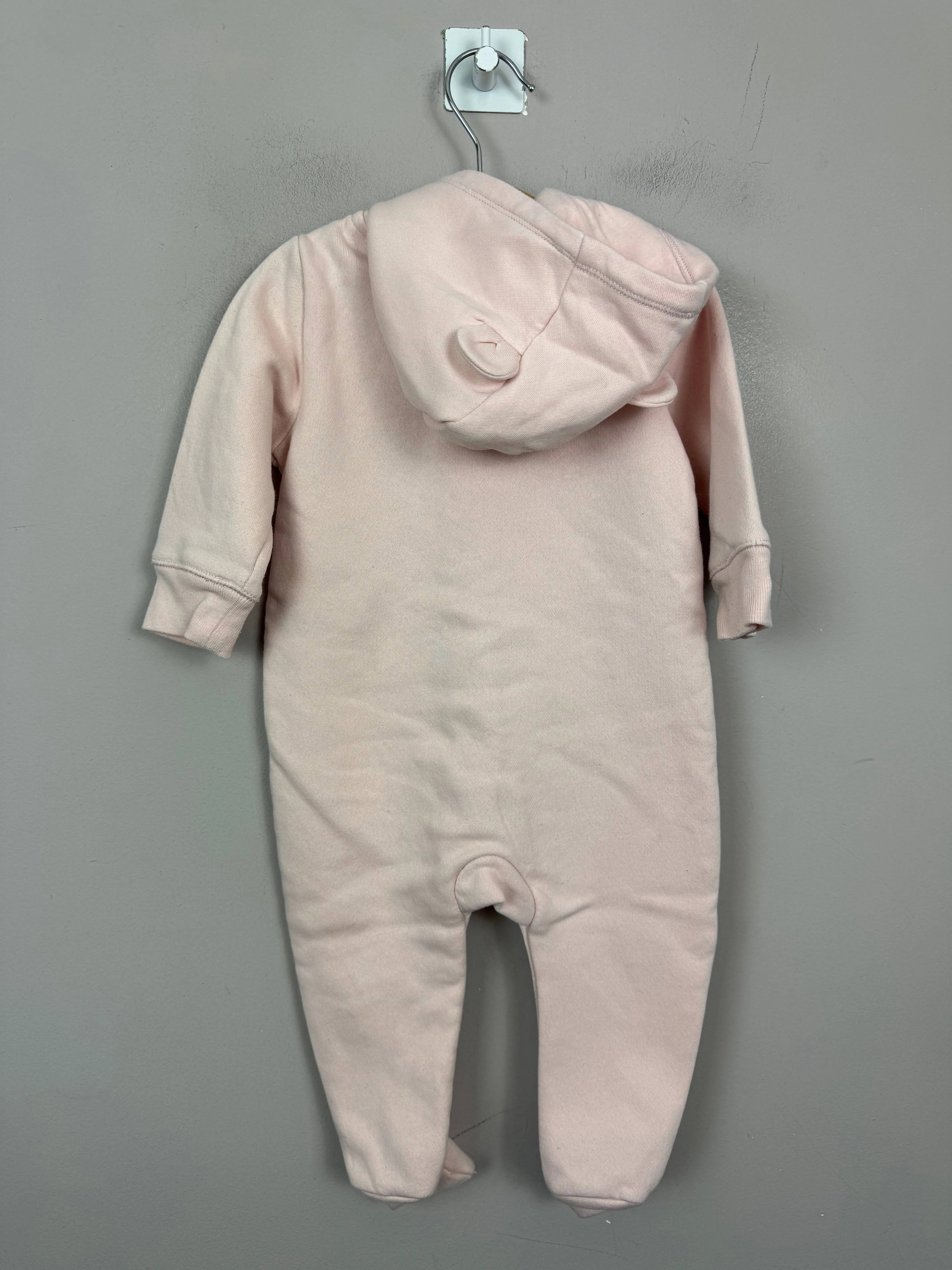 Gap pale pink romper 3-6m
