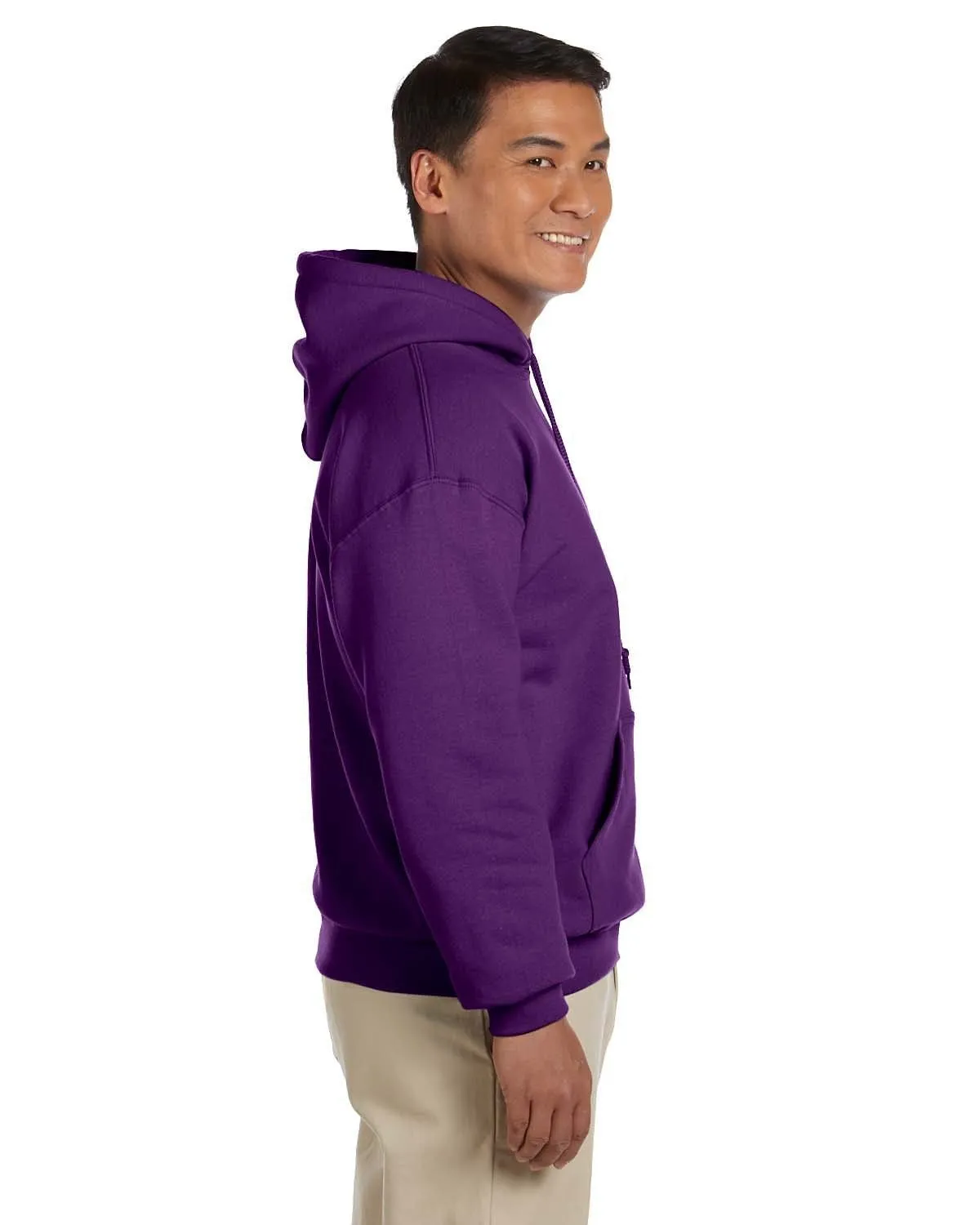 Gildan Lightweight 50/50 Hoodie Sweatshirt | Purple