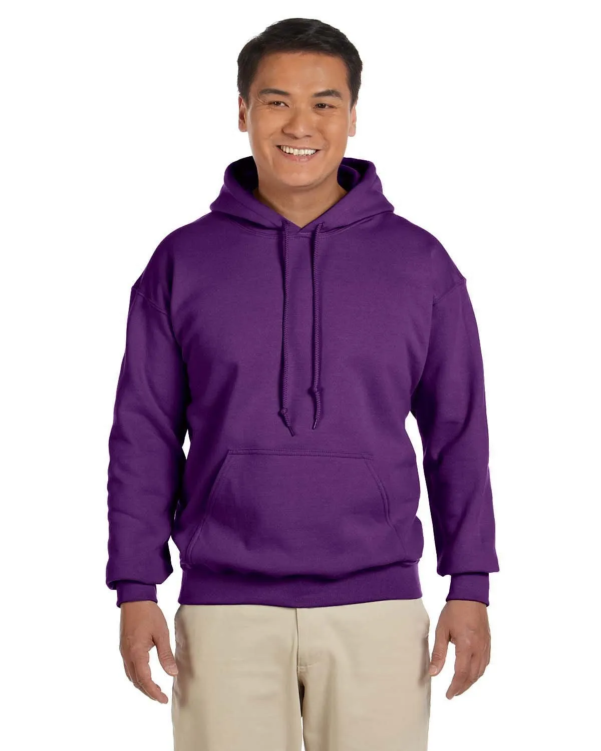Gildan Lightweight 50/50 Hoodie Sweatshirt | Purple