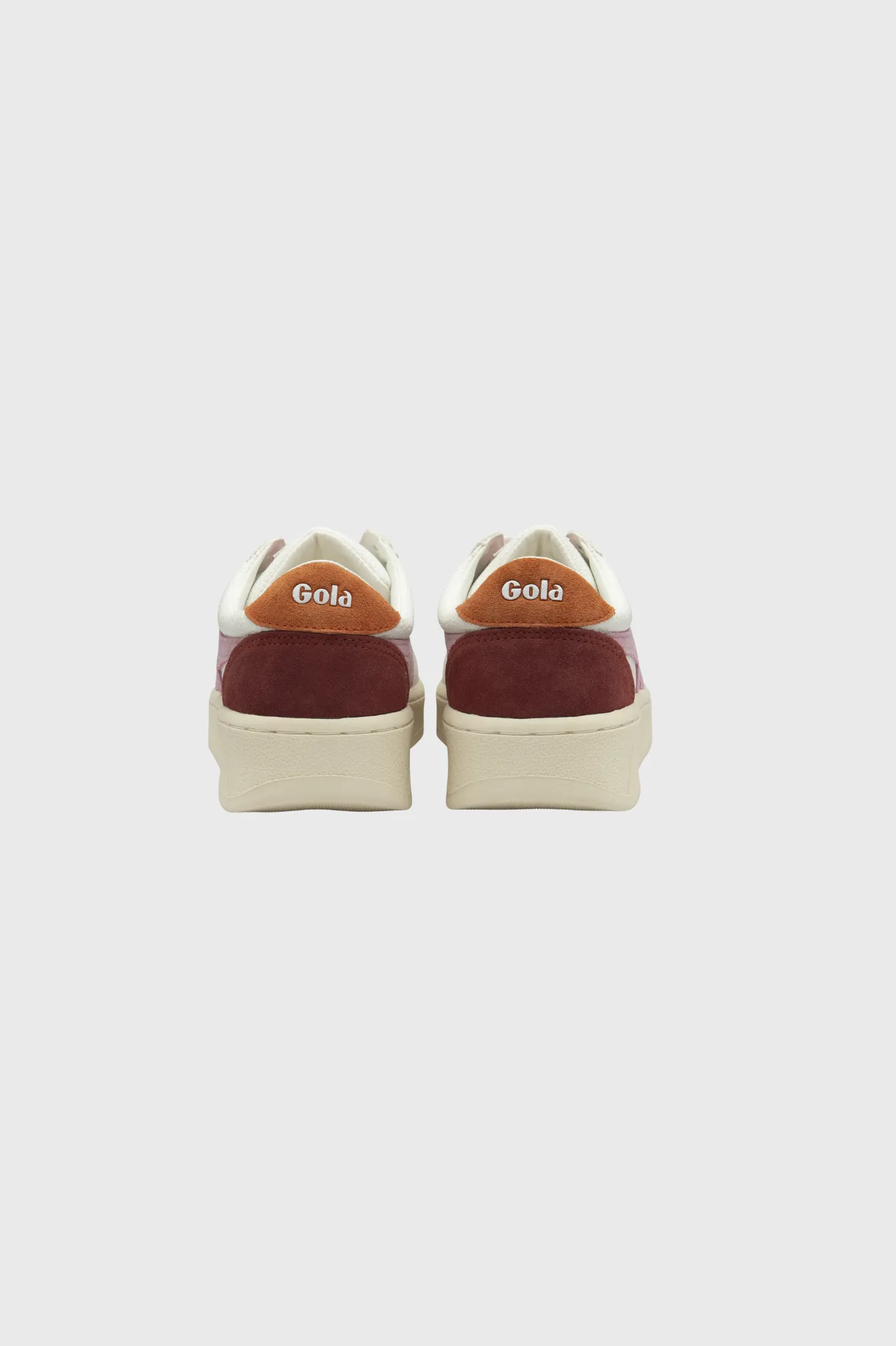 GRANDSLAM TRIDENT WOMEN SNEAKERS - WHITE/CANDY/MOODY ORANGE
