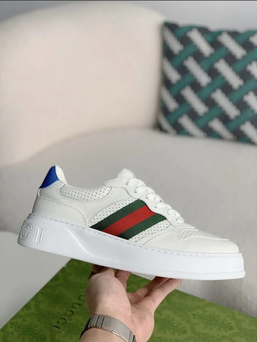 Gucci Screener White Sneaker