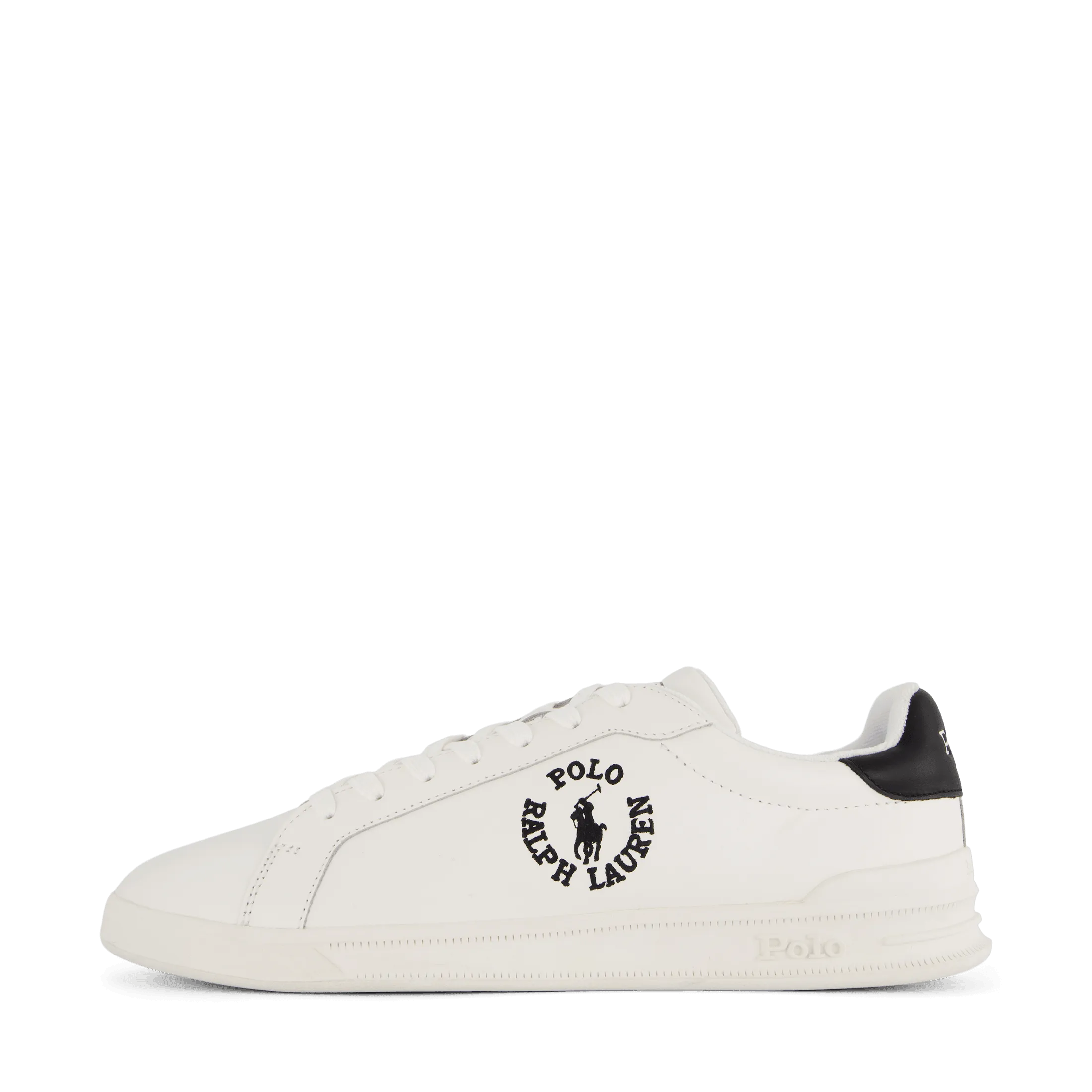 Heritage Court II Leather Sneaker Deckwash White / Black