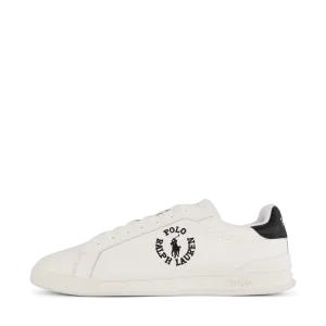 Heritage Court II Leather Sneaker Deckwash White / Black