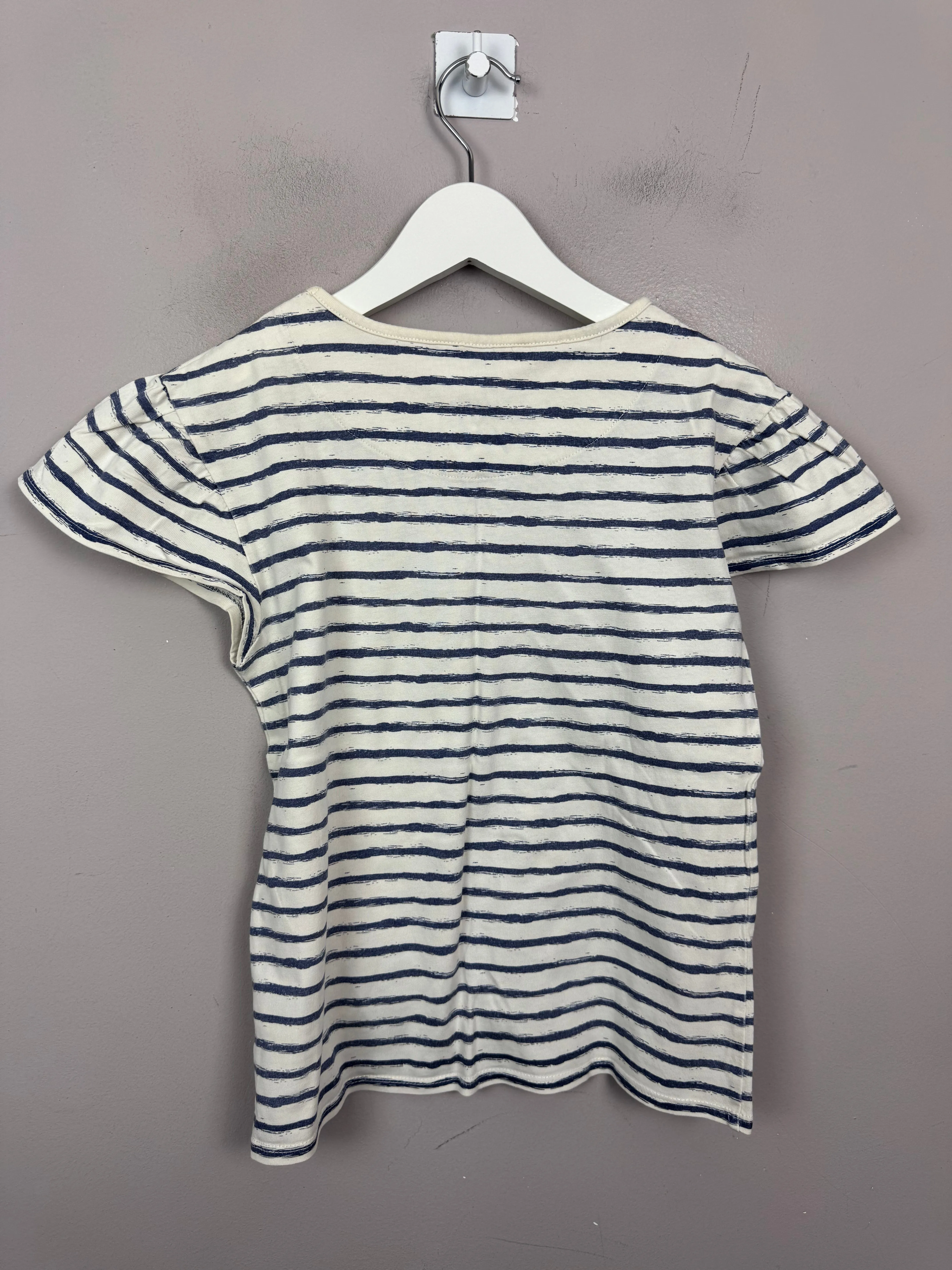 John Lewis Stripe T-shirt 10y