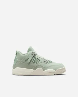 Jordan 4 Retro "Seafoam" (Preschool)