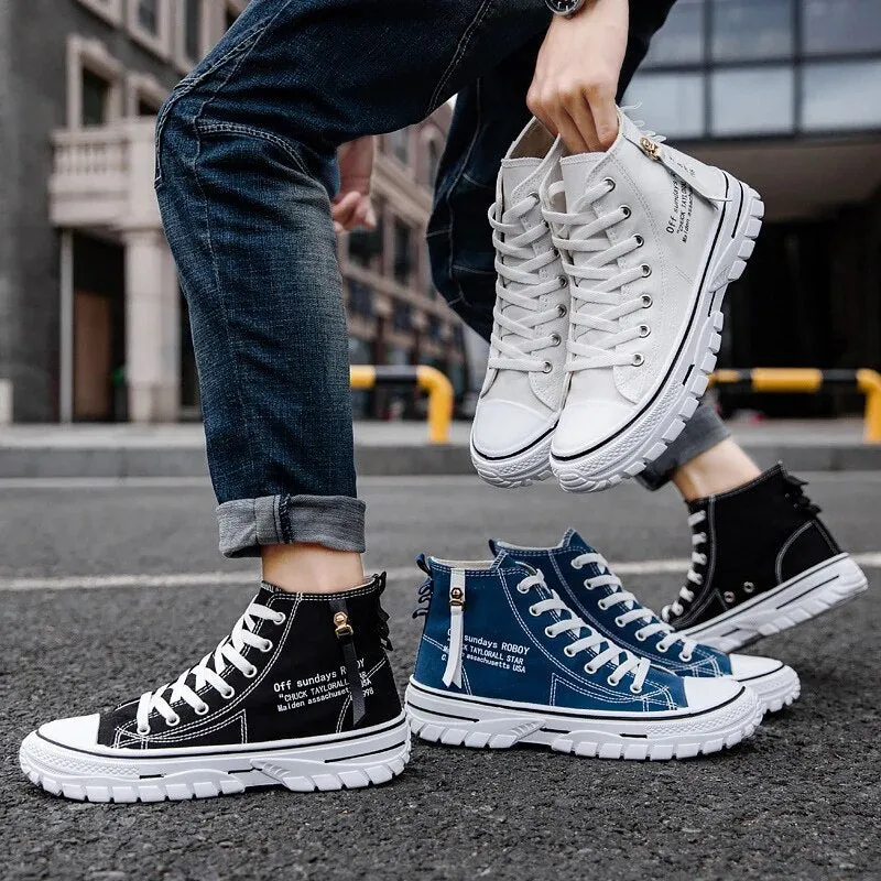 Joris - UrbanFlex Hoge Sneakers voor Heren