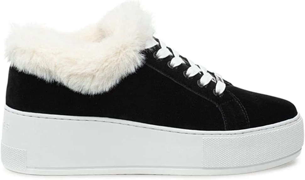 J/Slides Mellia Black Suede 8.5 M