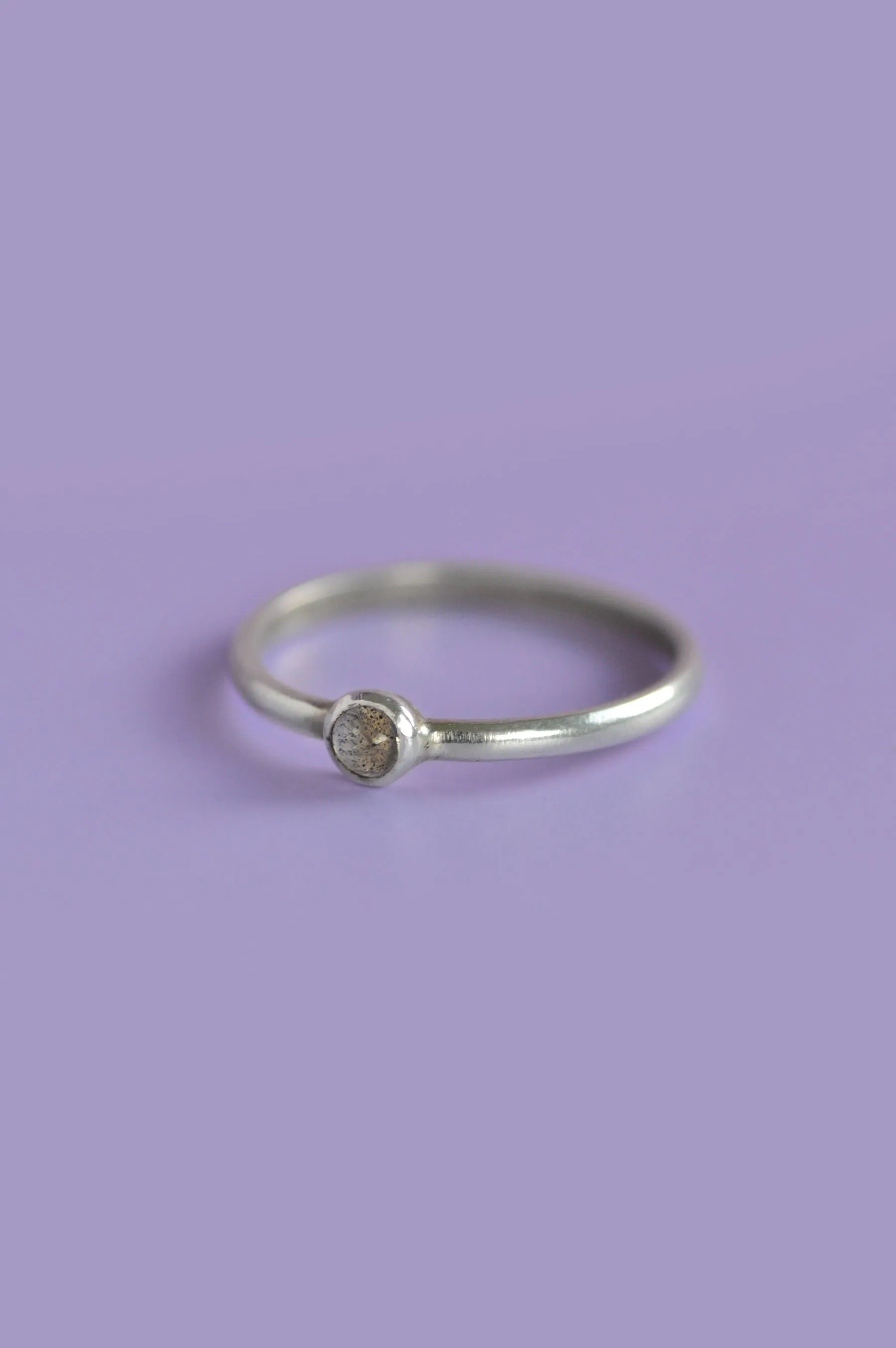 Julia Labradorite Silver Ring