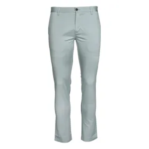 JUMP USA Men Grey Premium Cotton Slim Fit Sustainable Chinos