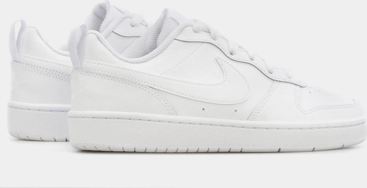 Kids Nike Court Borough Low 2 GS White BQ5448-100 Sneaker Shoe Trainer