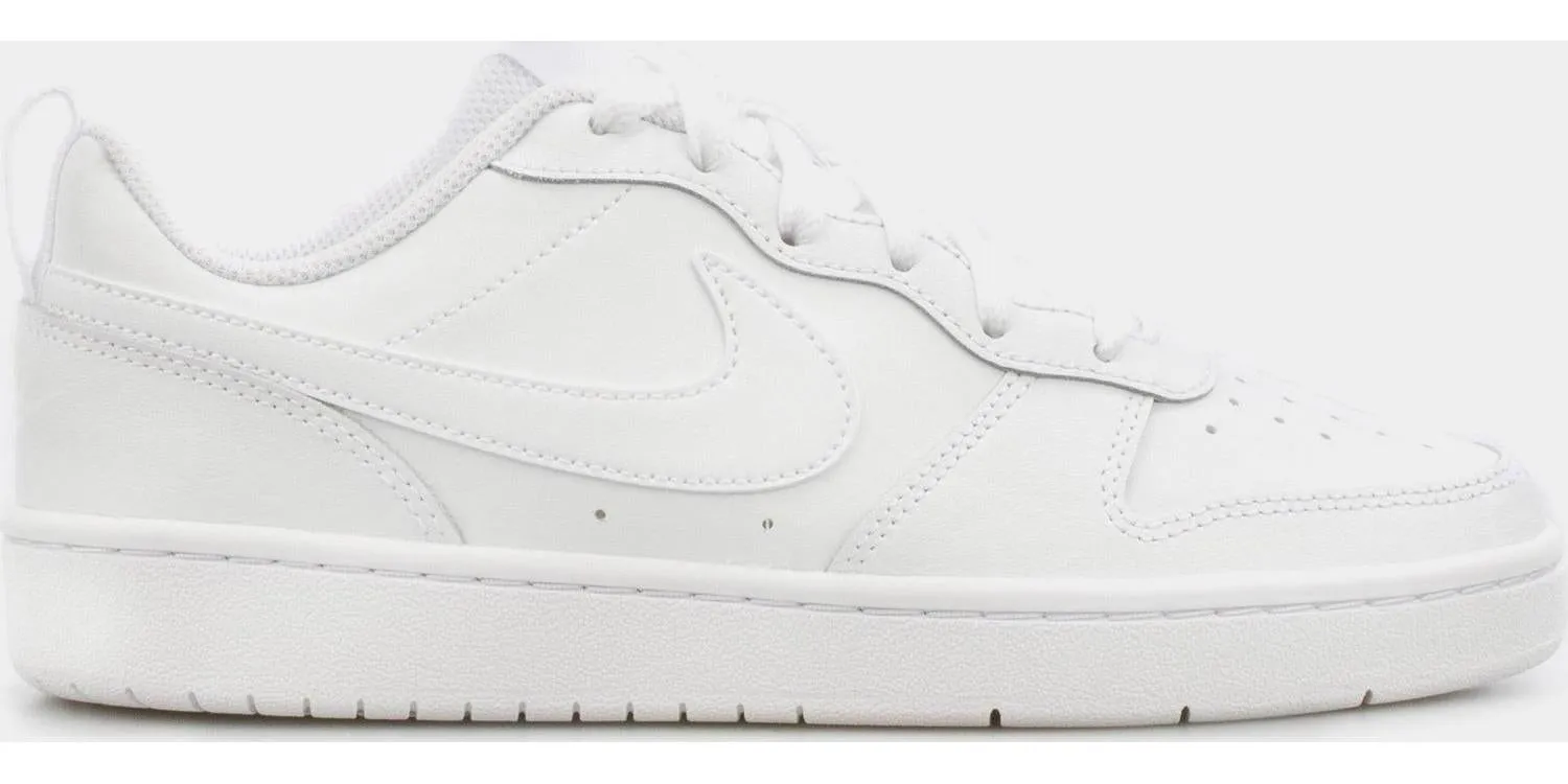 Kids Nike Court Borough Low 2 GS White BQ5448-100 Sneaker Shoe Trainer