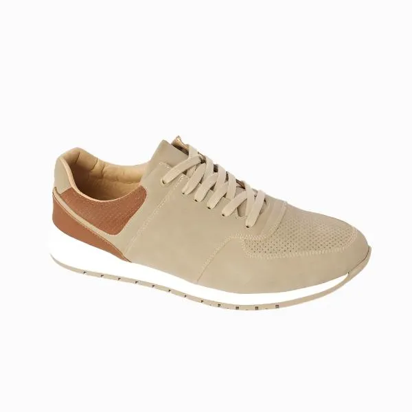 Koka Store Men's Fashion Sneaker - Beige Color