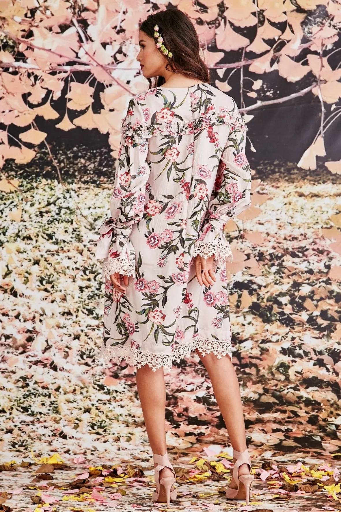 Let's Frill Out Tunic Dress