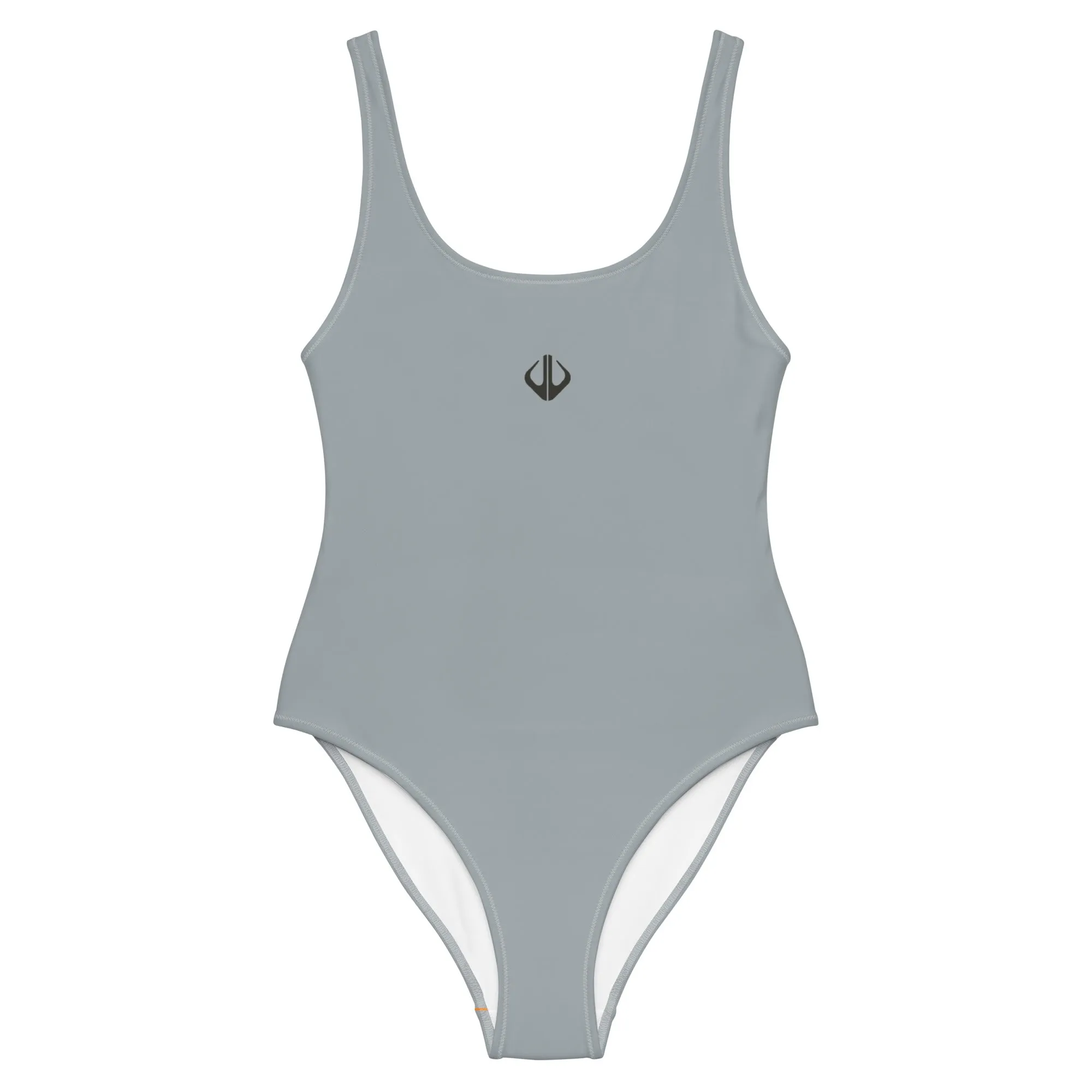 Life League Gear - "Cool Grey" - Women's One Piece (Cool Grey, Black Trim)