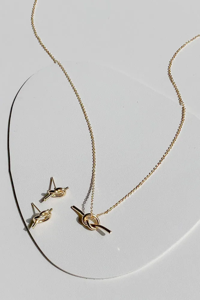 Love Knot Ear Studs
